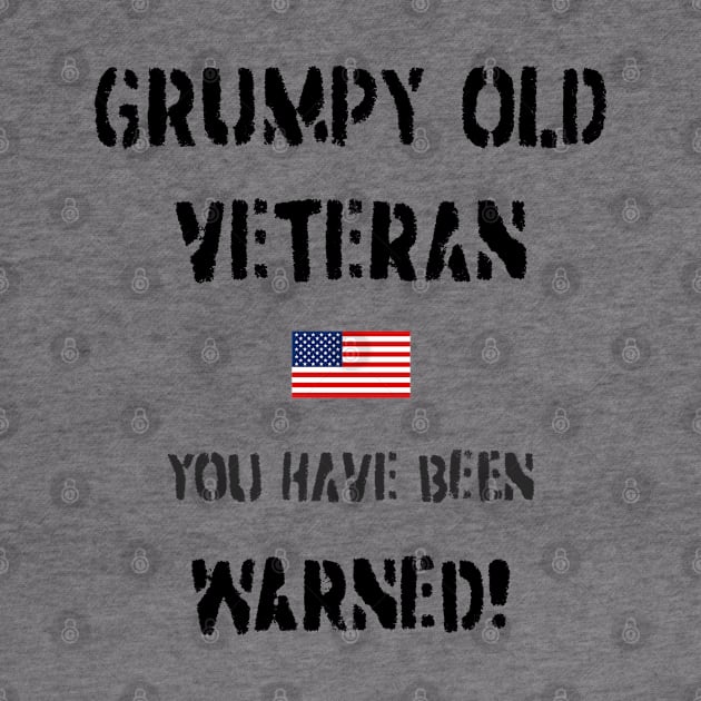 Grumpy Old Veteran (USA) by BearCaveDesigns